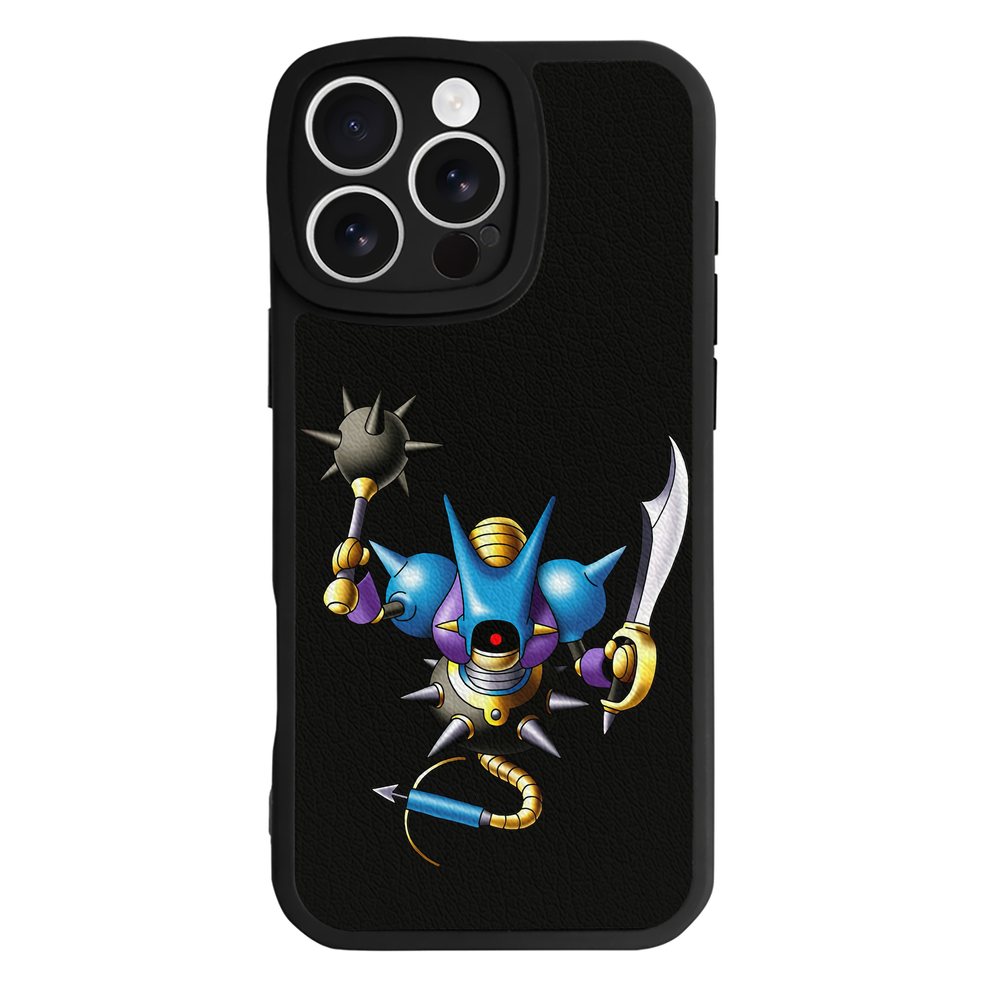 （画像用） ドラゴンクエスト Doragon Kuesuto Dragon Quest 【iPhone 16シリーズ対応】シリコンスマホケース（レザー調） 材質：シリコン